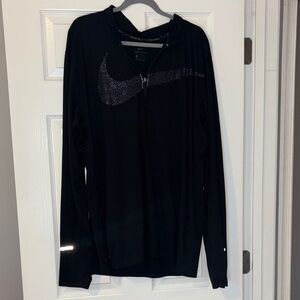 Nike Black Quarter-Zip Pullover
